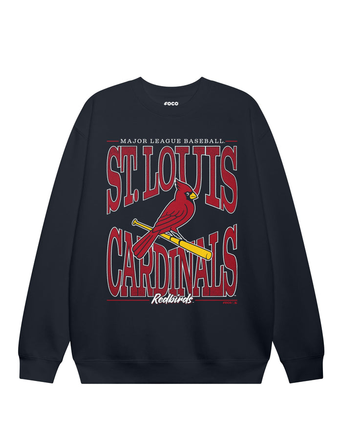St Louis Cardinals Diamond Dynasty Crew Neck Sweatshirt