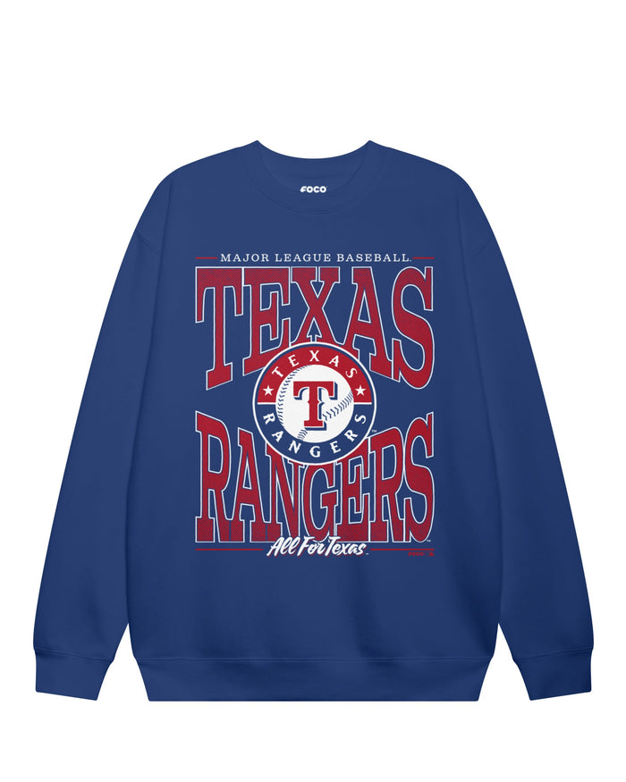 Texas Rangers Diamond Dynasty Crew Neck Sweatshirt