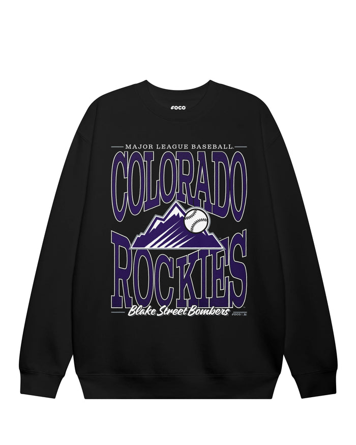 Colorado Rockies Diamond Dynasty Crew Neck Sweatshirt