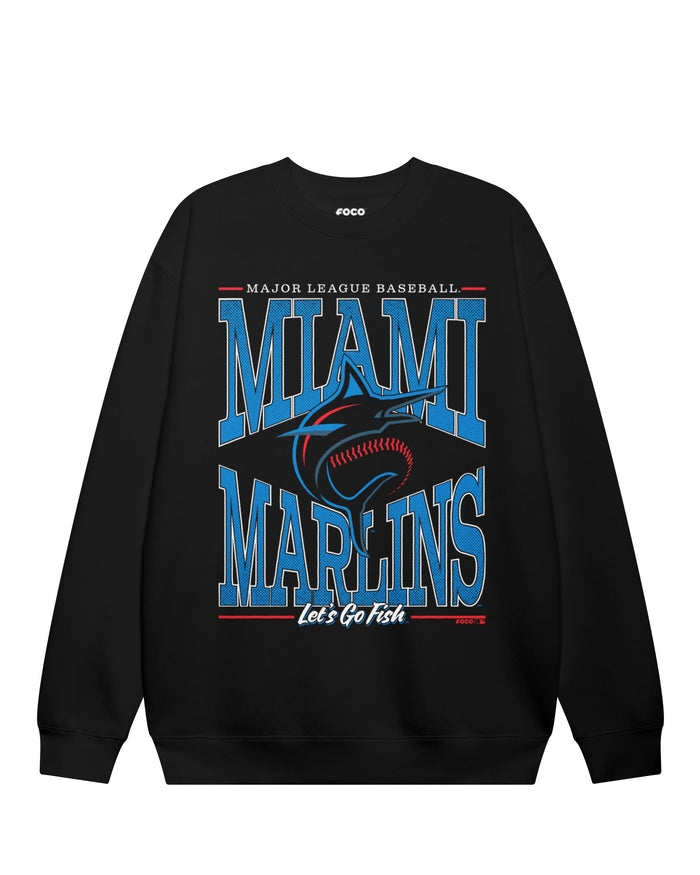 Miami Marlins Diamond Dynasty Crew Neck Sweatshirt