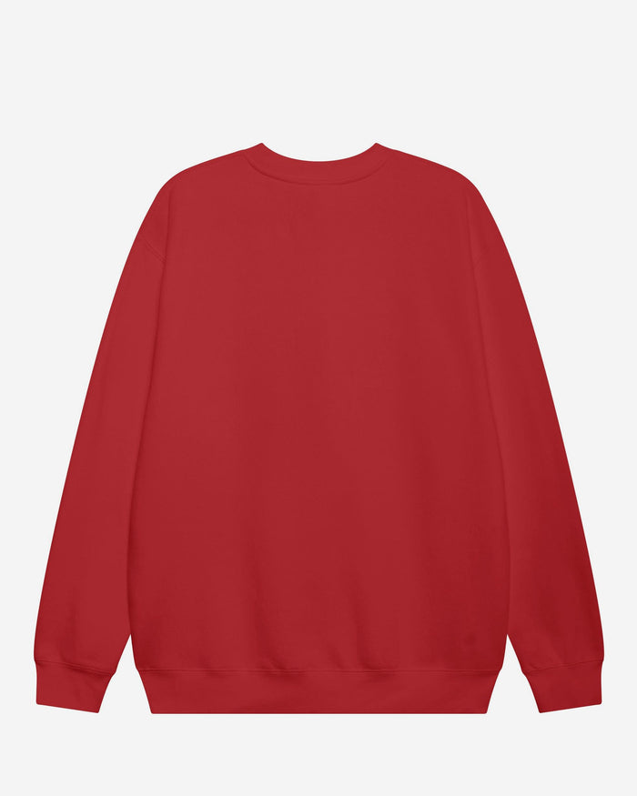 Cincinnati Reds Primary Logo Crew Neck Sweatshirt FOCO Red S - FOCO.com