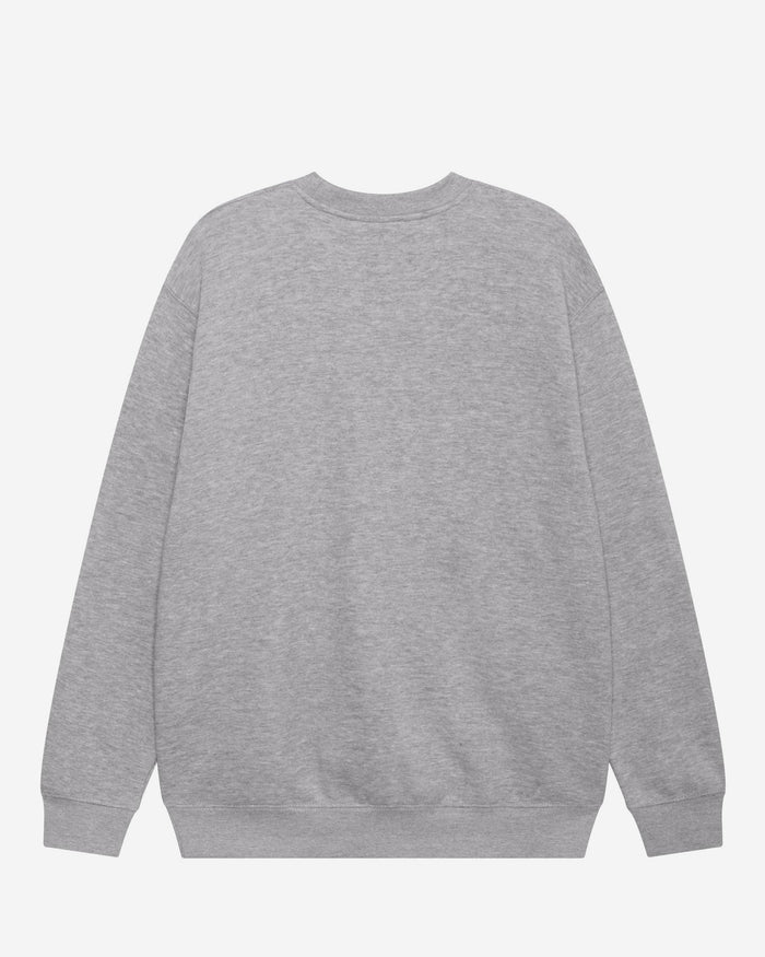Pittsburgh Pirates Primary Logo Crew Neck Sweatshirt FOCO Athletic Heather S - FOCO.com