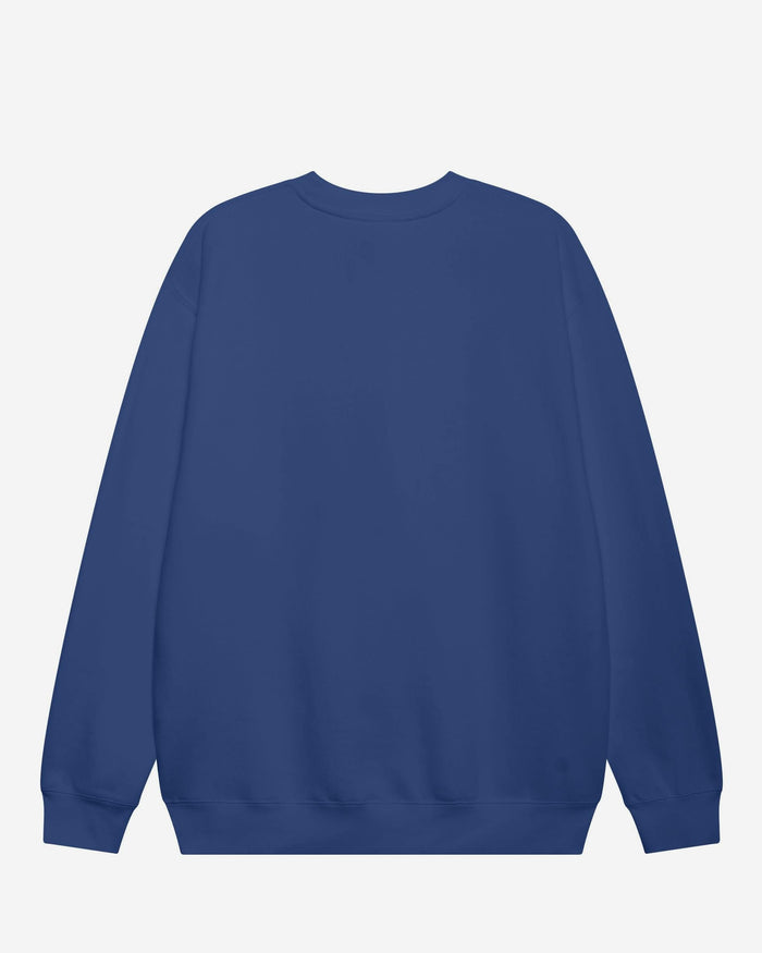 Kansas City Royals Primary Logo Crew Neck Sweatshirt FOCO True Royal S - FOCO.com