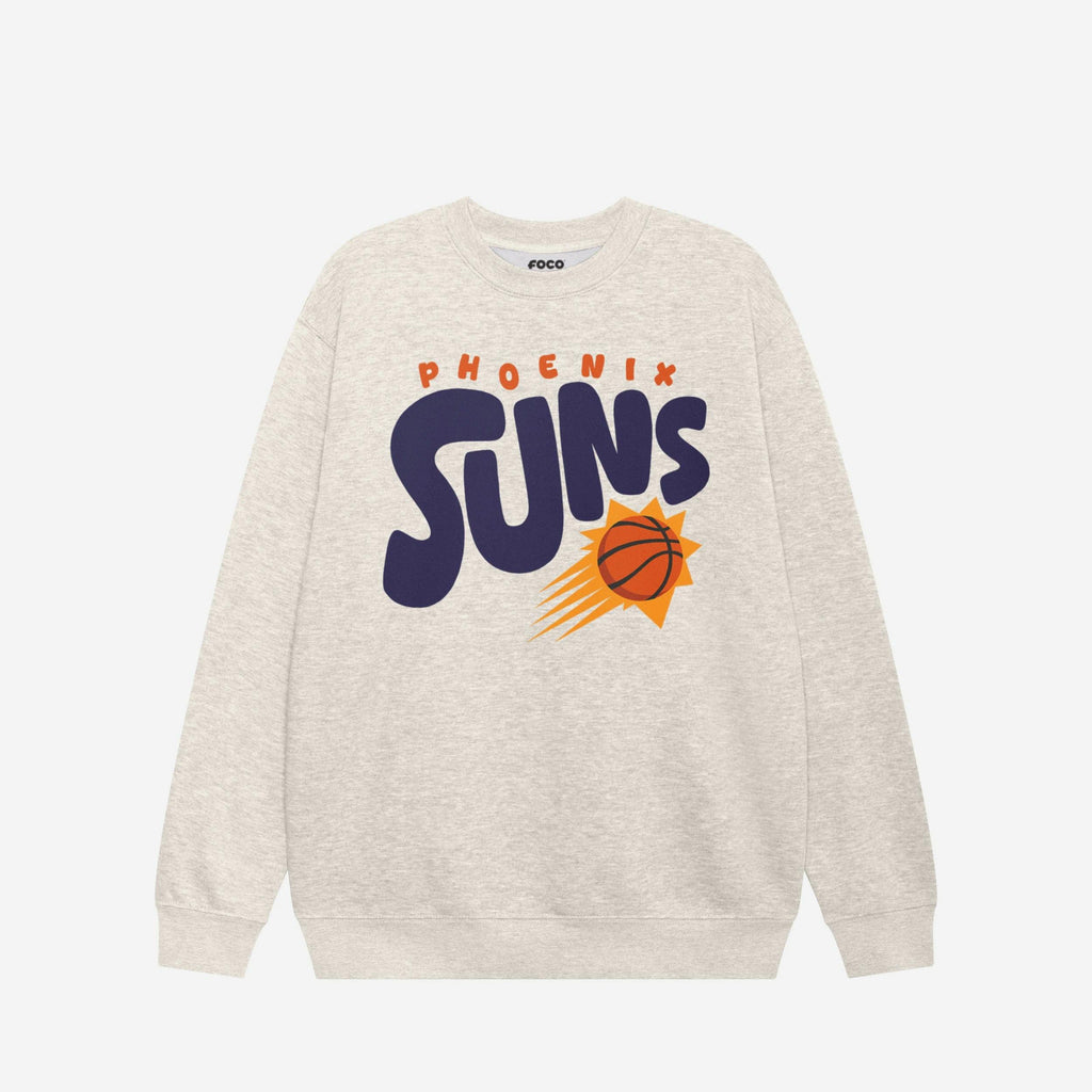 Phoenix Suns Bubble Crew Neck Sweatshirt FOCO S - FOCO.com
