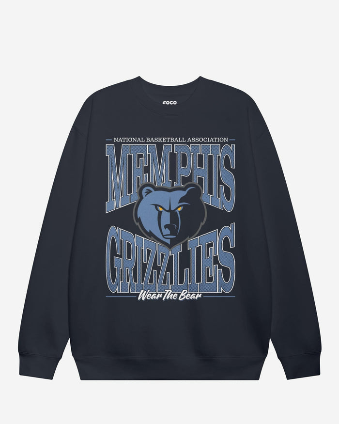 Memphis Grizzlies Diamond Dynasty Crew Neck Sweatshirt FOCO S - FOCO.com