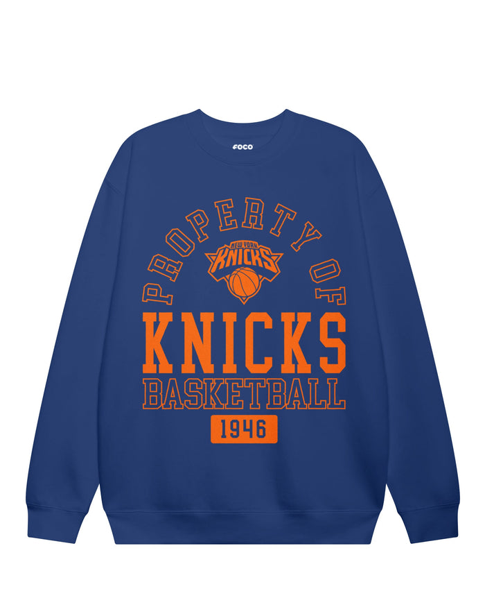 New York Knicks Property Of Crew Neck Sweatshirt
