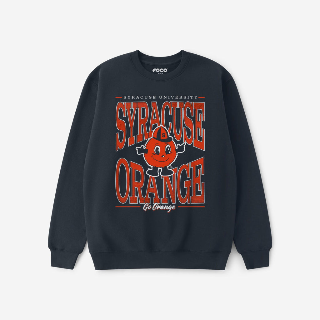 Syracuse Orange Diamond Dynasty Crew Neck Sweatshirt FOCO S - FOCO.com