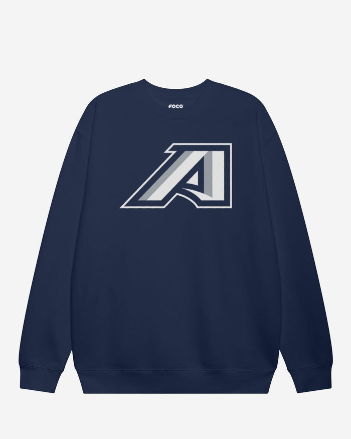 Augusta Jaguars Primary Logo Crew Neck Sweatshirt FOCO Navy S - FOCO.com