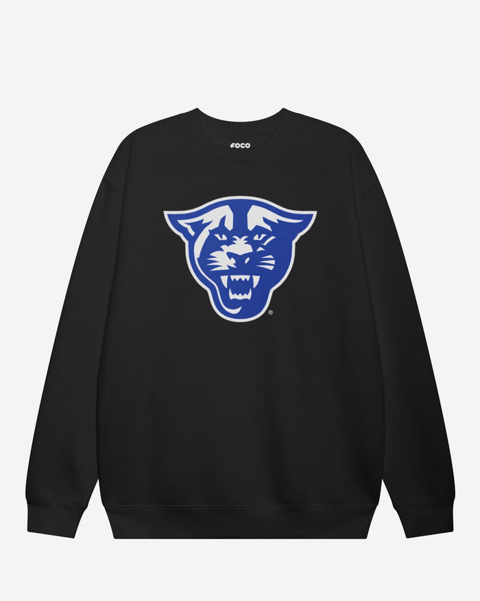 Georgia State Panthers Primary Logo Crew Neck Sweatshirt FOCO Black S - FOCO.com