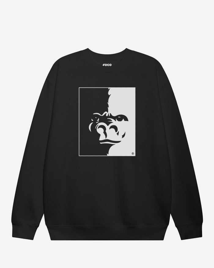 Pittsburg State Gorillas Primary Logo Crew Neck Sweatshirt FOCO Black S - FOCO.com