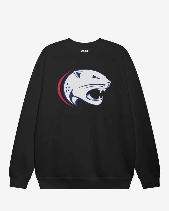 South Alabama Jaguars Primary Logo Crew Neck Sweatshirt FOCO Black S - FOCO.com