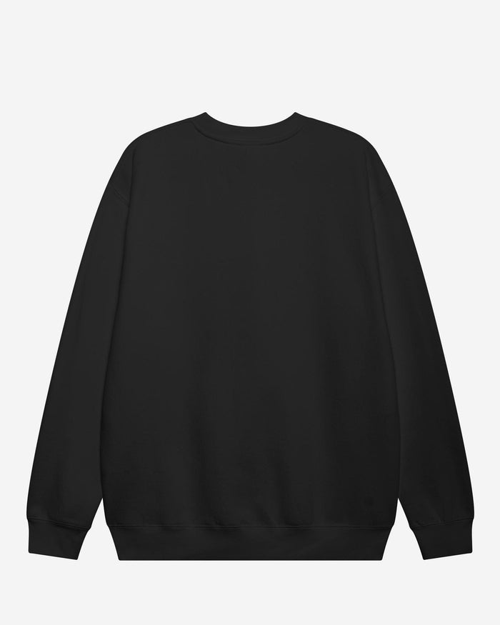 Oklahoma State Cowboys Primary Logo Crew Neck Sweatshirt FOCO Athletic Heather S - FOCO.com