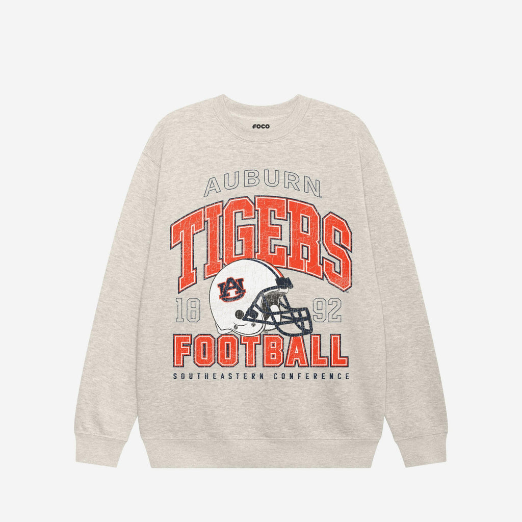 Auburn Tigers Varsity Crew Neck Sweatshirt FOCO S - FOCO.com