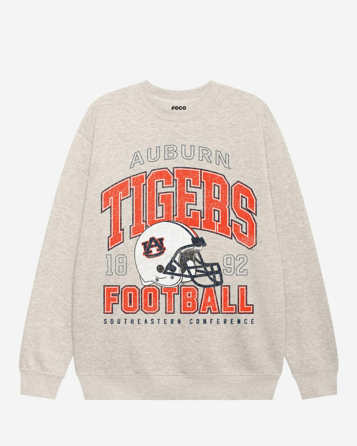 Auburn Tigers Varsity Crew Neck Sweatshirt FOCO S - FOCO.com