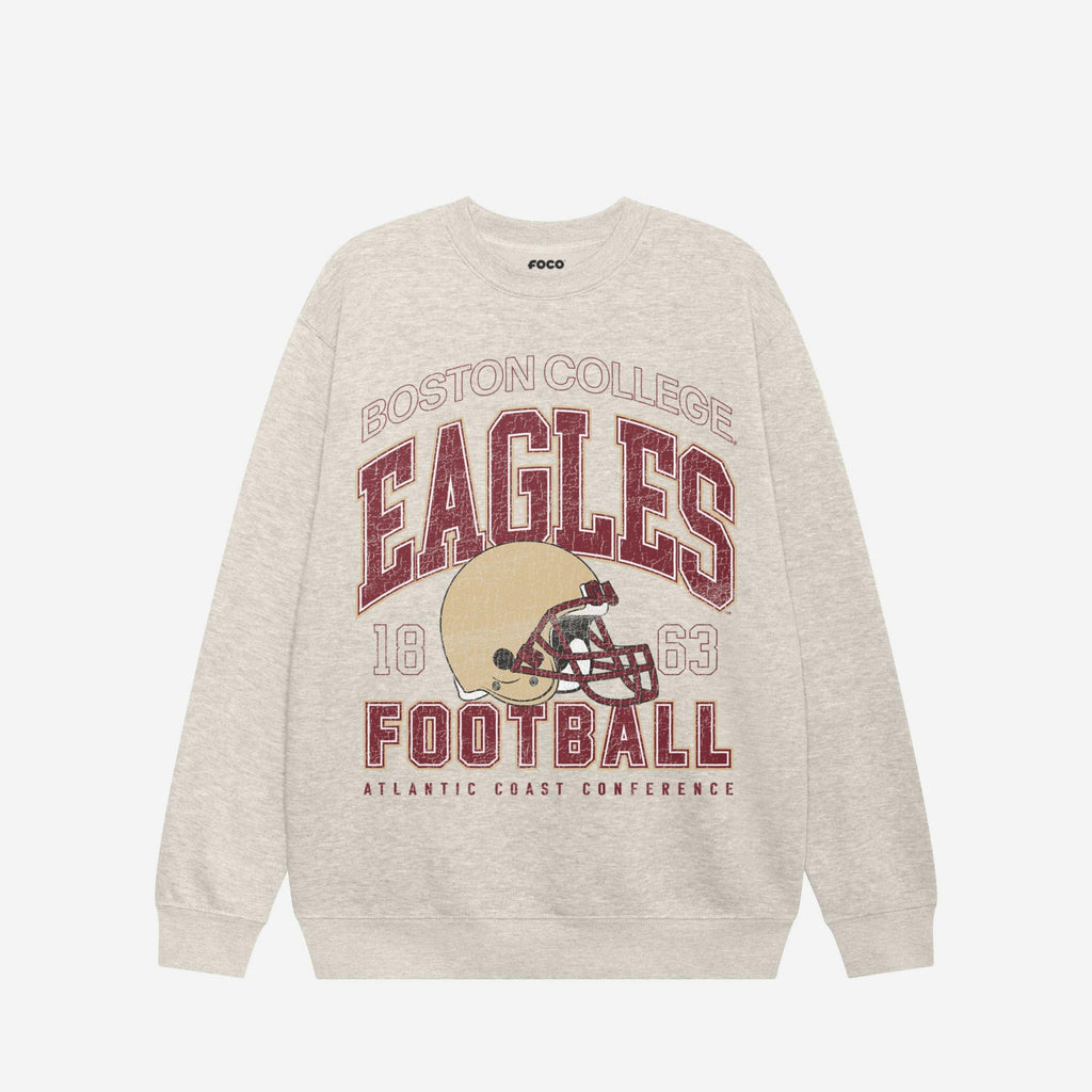 Boston College Eagles Varsity Crew Neck Sweatshirt FOCO S - FOCO.com
