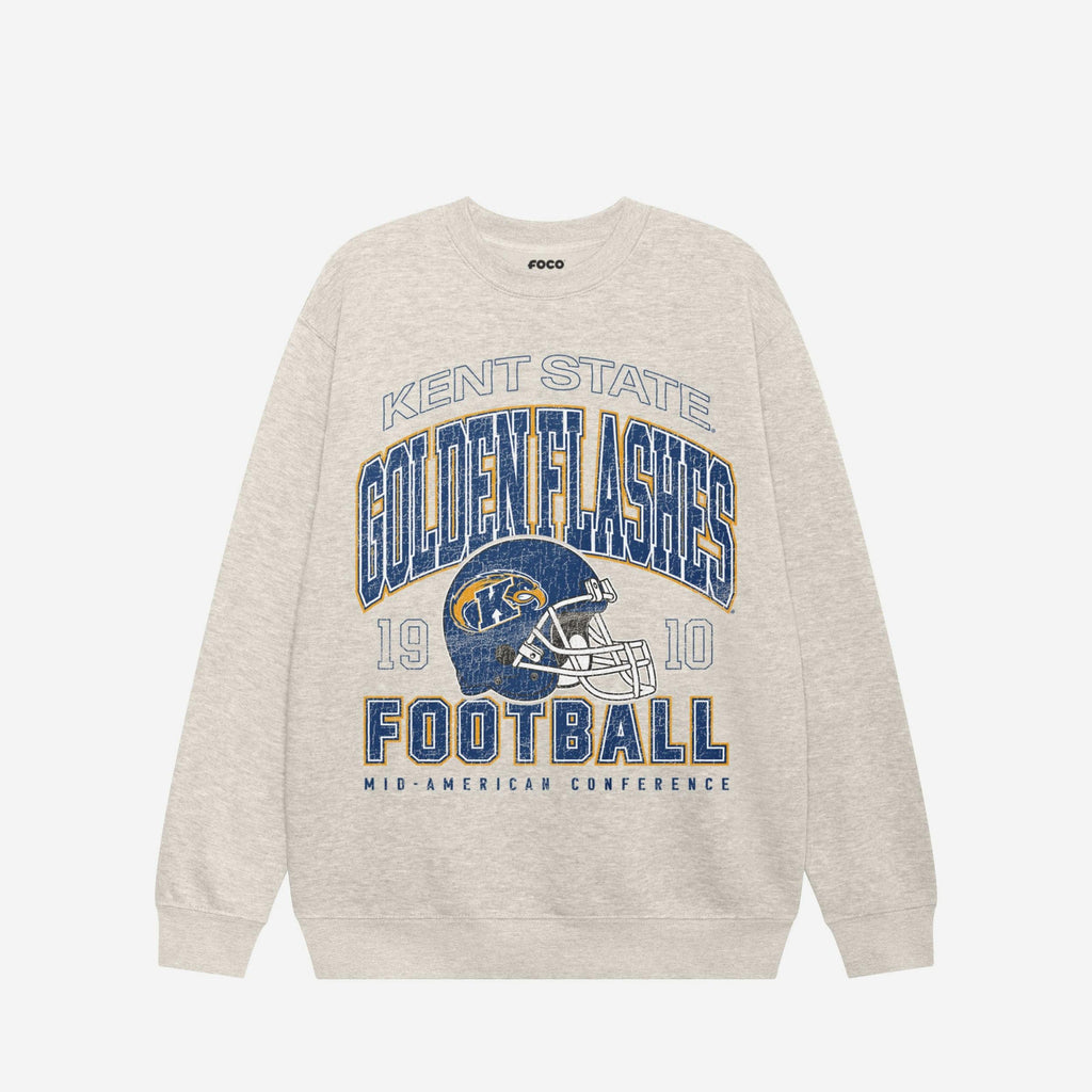 Kent State Golden Flashes Varsity Crew Neck Sweatshirt FOCO S - FOCO.com