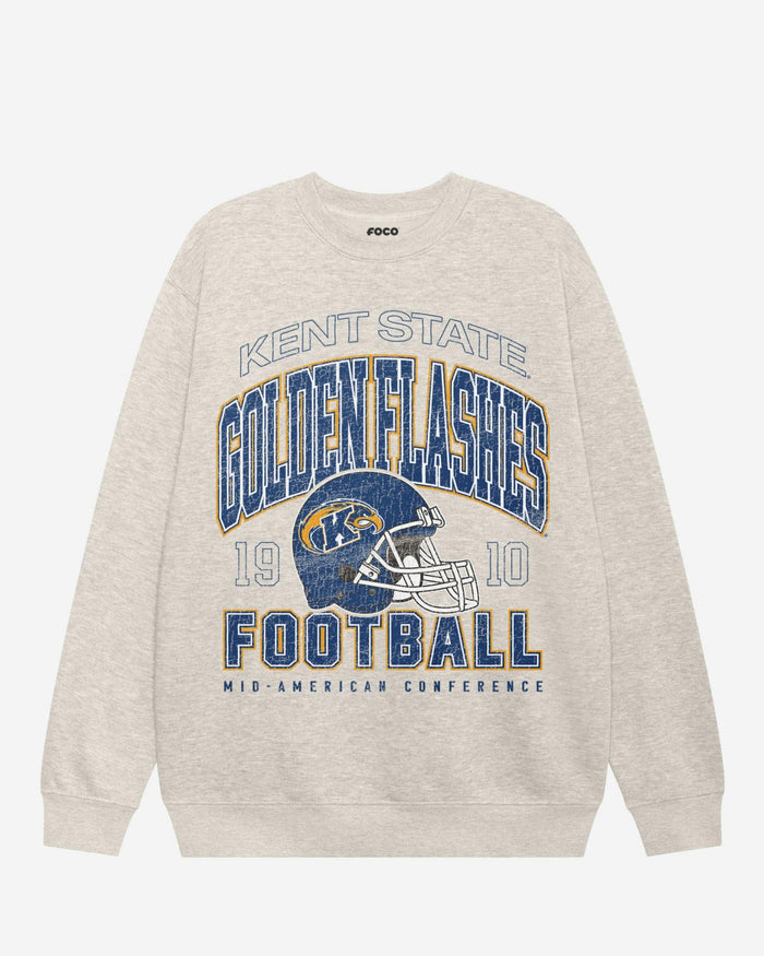 Kent State Golden Flashes Varsity Crew Neck Sweatshirt FOCO S - FOCO.com