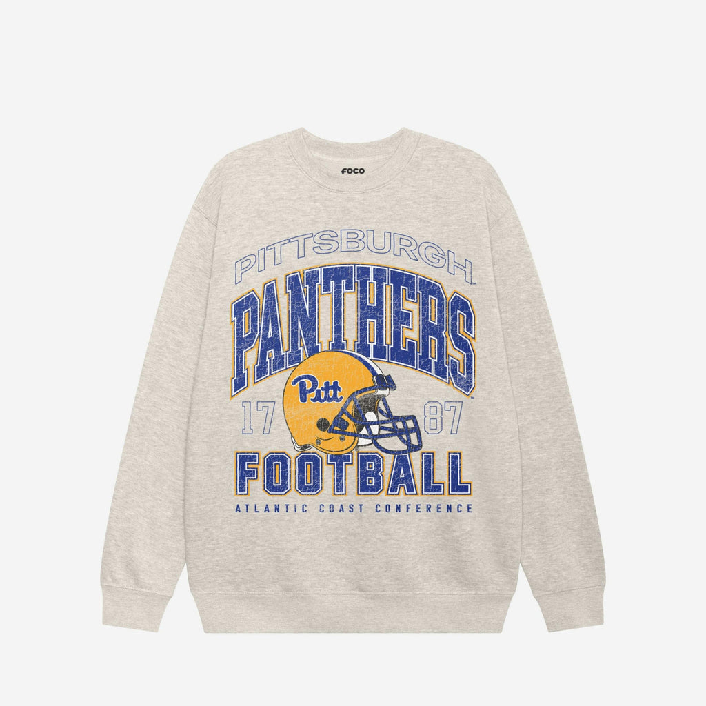 Pittsburgh Panthers Varsity Crew Neck Sweatshirt FOCO S - FOCO.com