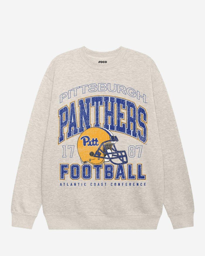 Pittsburgh Panthers Varsity Crew Neck Sweatshirt FOCO S - FOCO.com