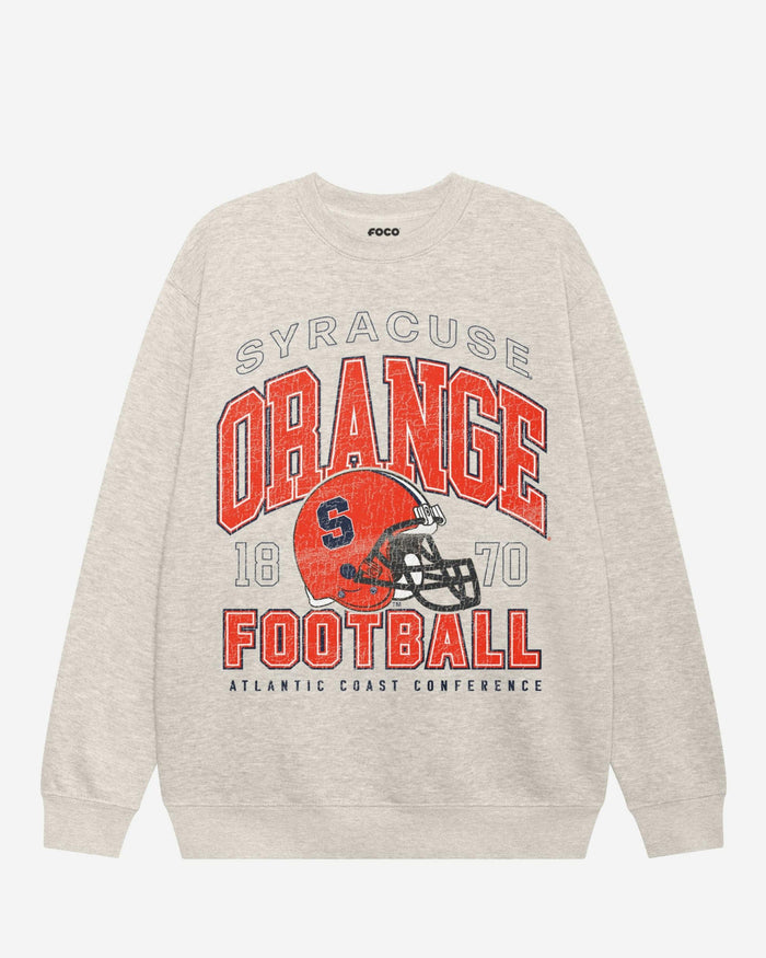 Syracuse Orange Varsity Crew Neck Sweatshirt FOCO S - FOCO.com