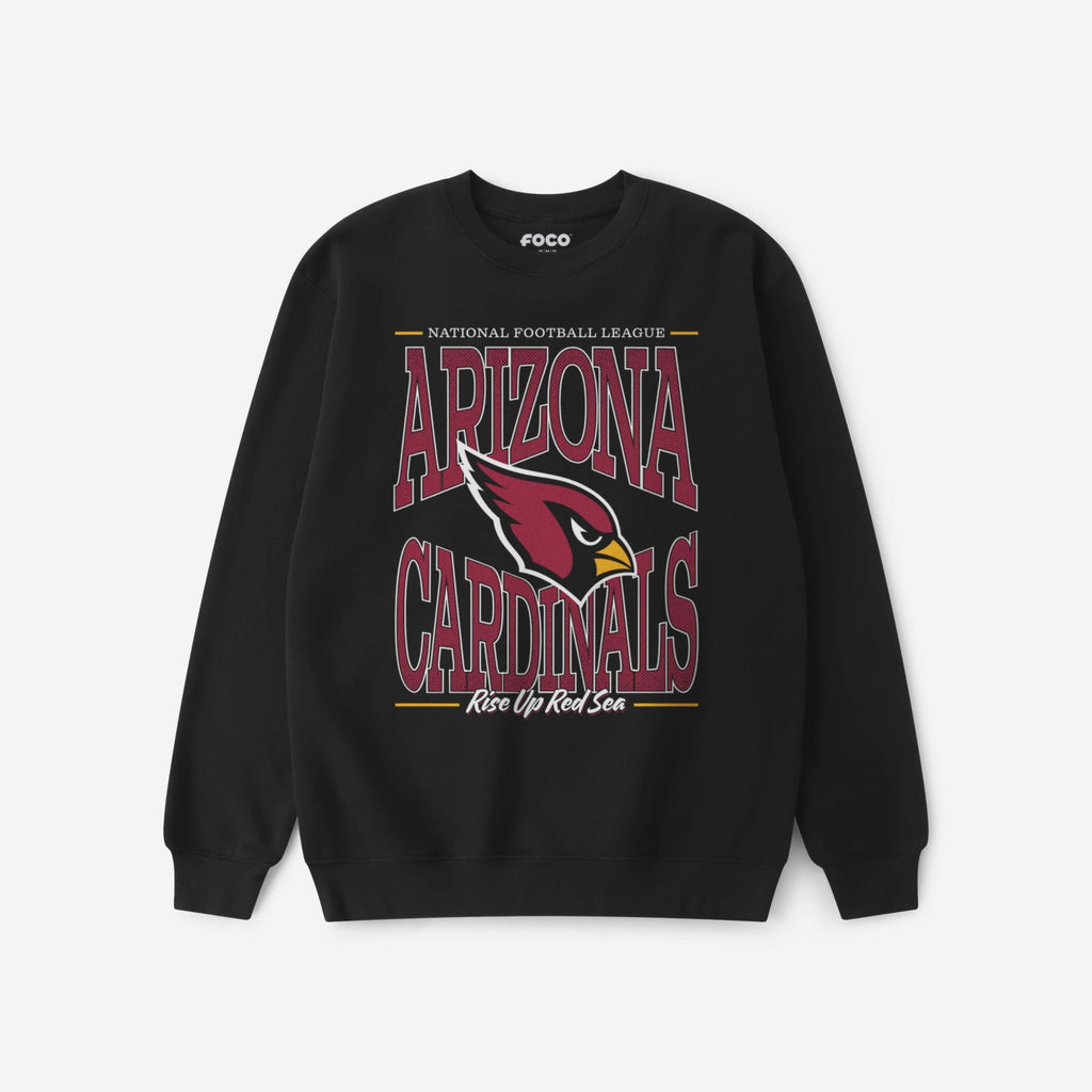 Arizona Cardinals Diamond Dynasty Crew Neck Sweatshirt FOCO S - FOCO.com