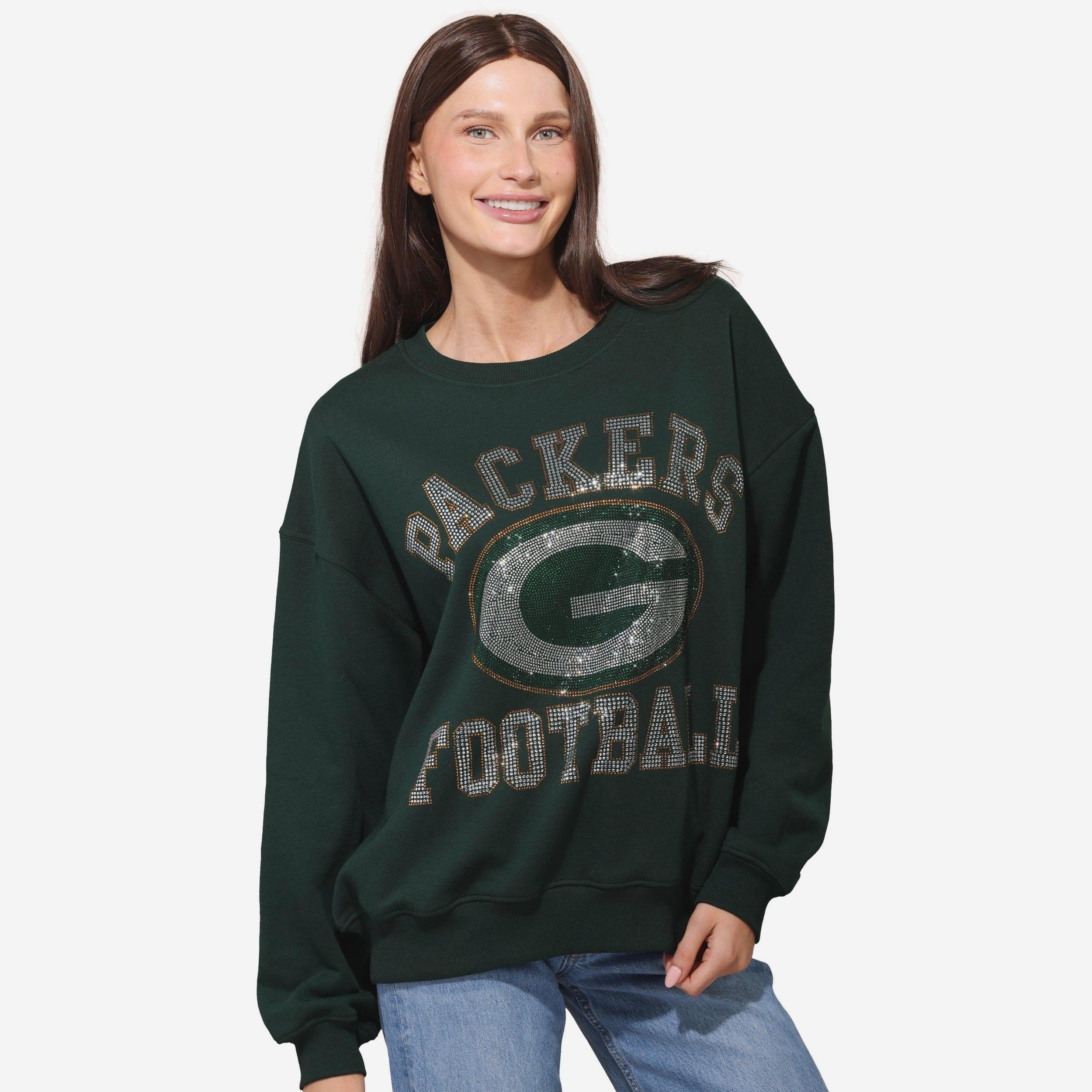 Pullover Sweatshirt Womens Green Bay Sweatshirt Comfort Colors