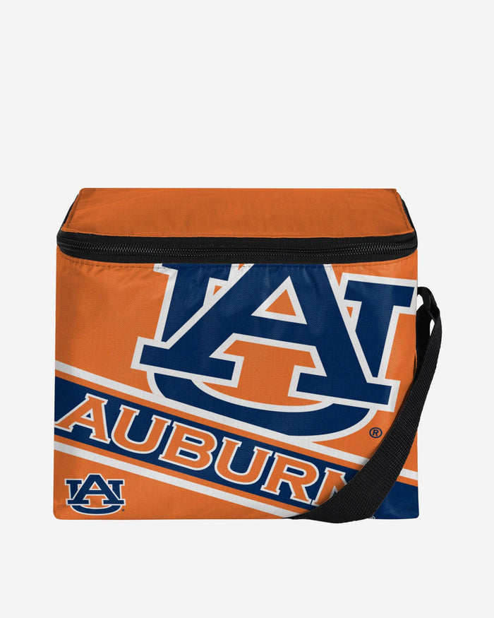 Auburn Tigers Big Logo Stripe 6 Pack Cooler FOCO - FOCO.com