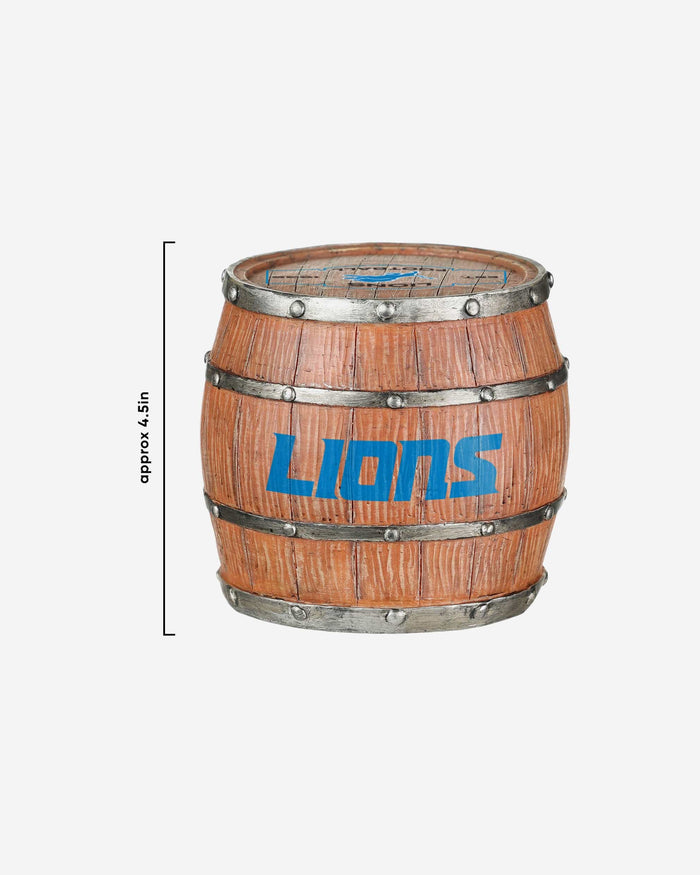 Detroit Lions 5 Pack Barrel Coaster Set FOCO - FOCO.com