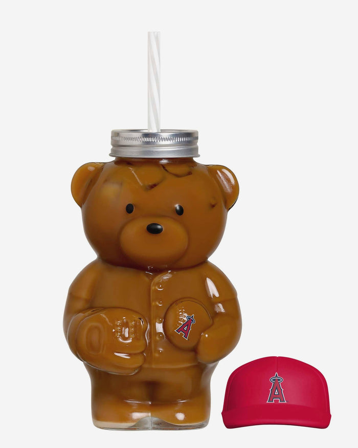 Los Angeles Angels Glass Bear Tumbler FOCO - FOCO.com