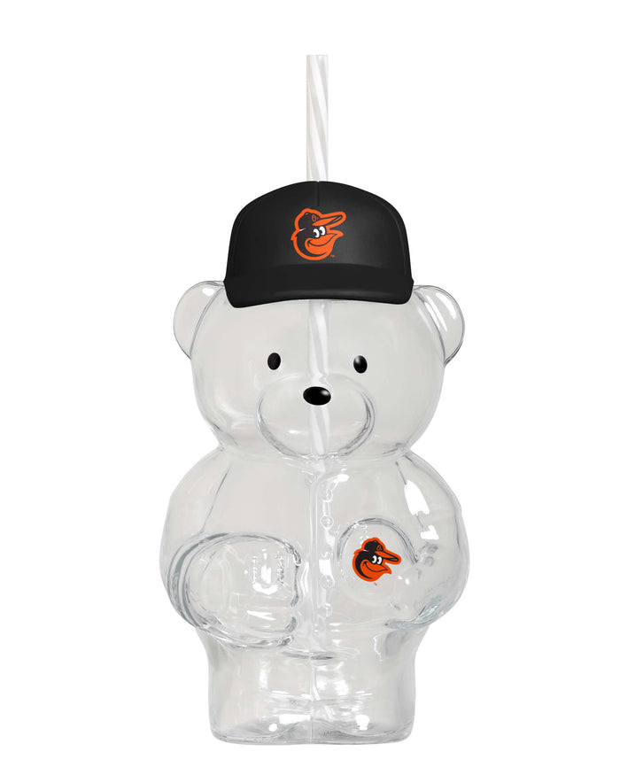Baltimore Orioles Glass Bear Tumbler