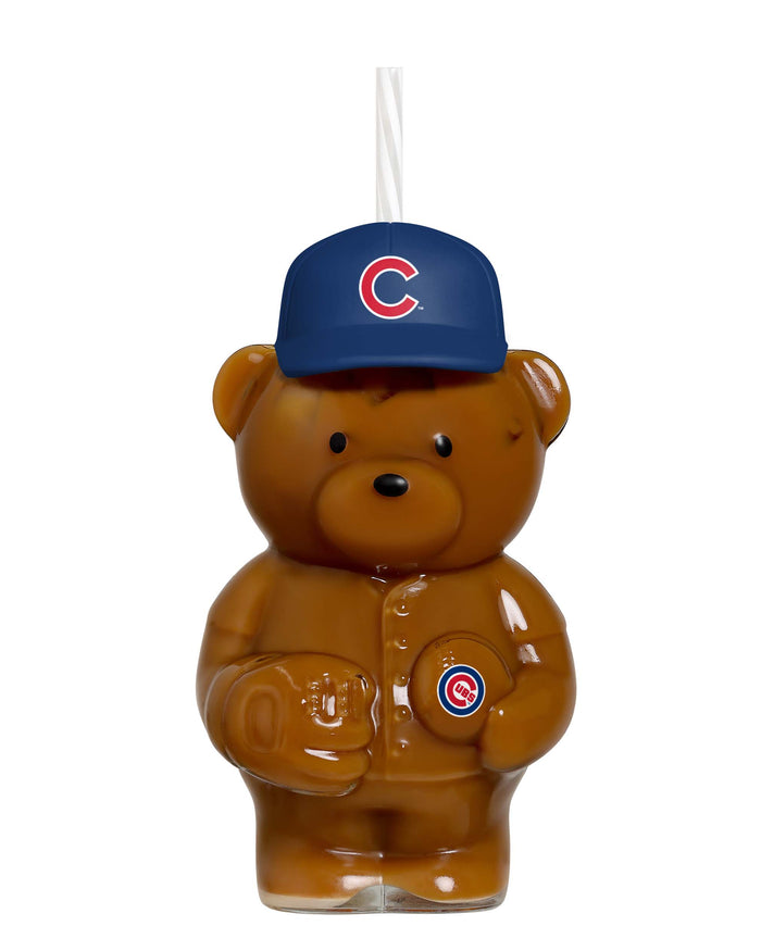 Chicago Cubs Glass Bear Tumbler