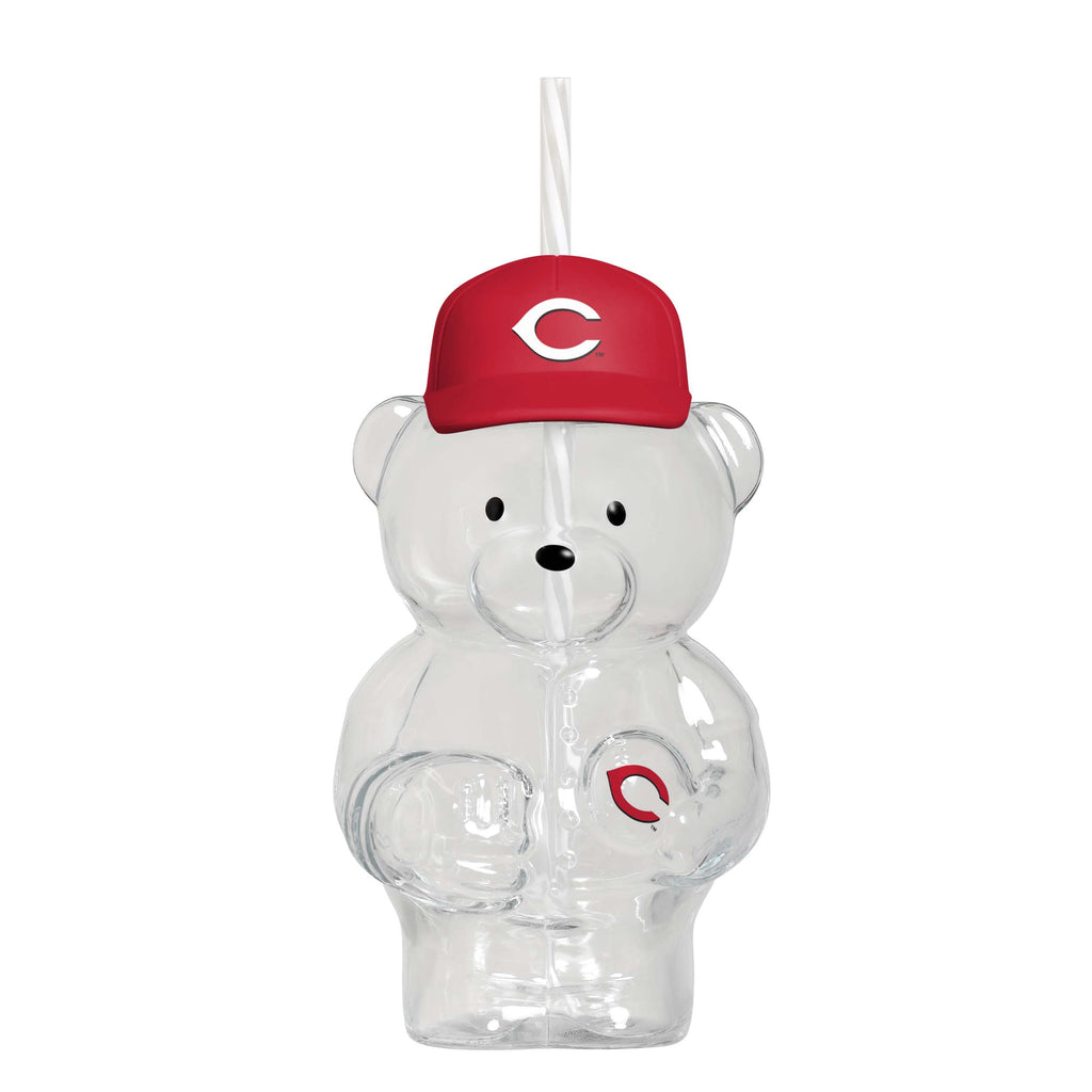 Cincinnati Reds Glass Bear Tumbler