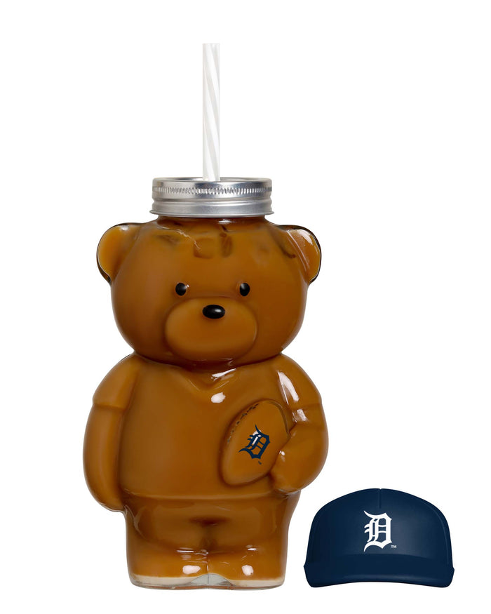 Detroit Tigers Glass Bear Tumbler