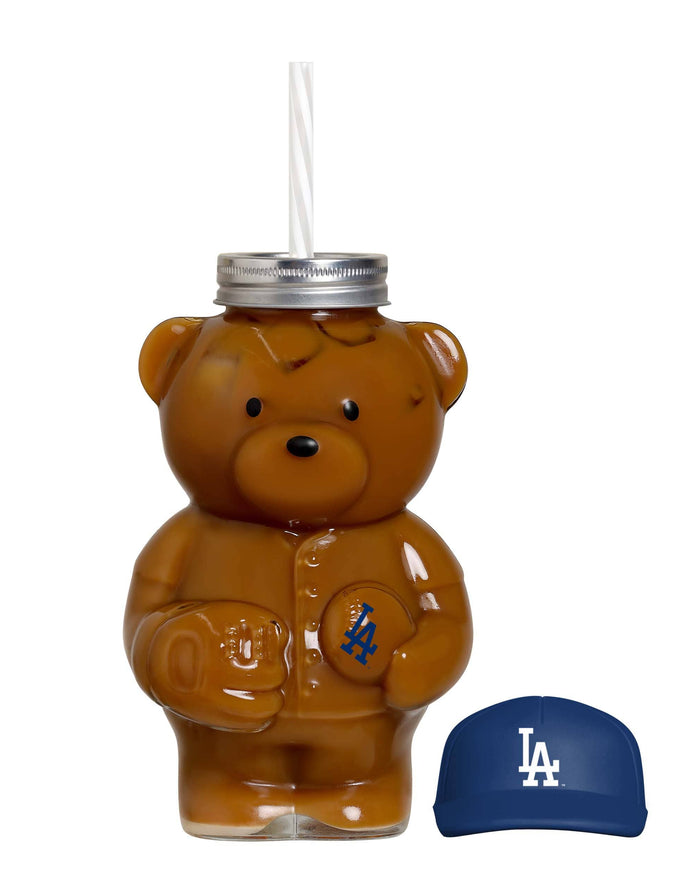 Los Angeles Dodgers Glass Bear Tumbler FOCO - FOCO.com