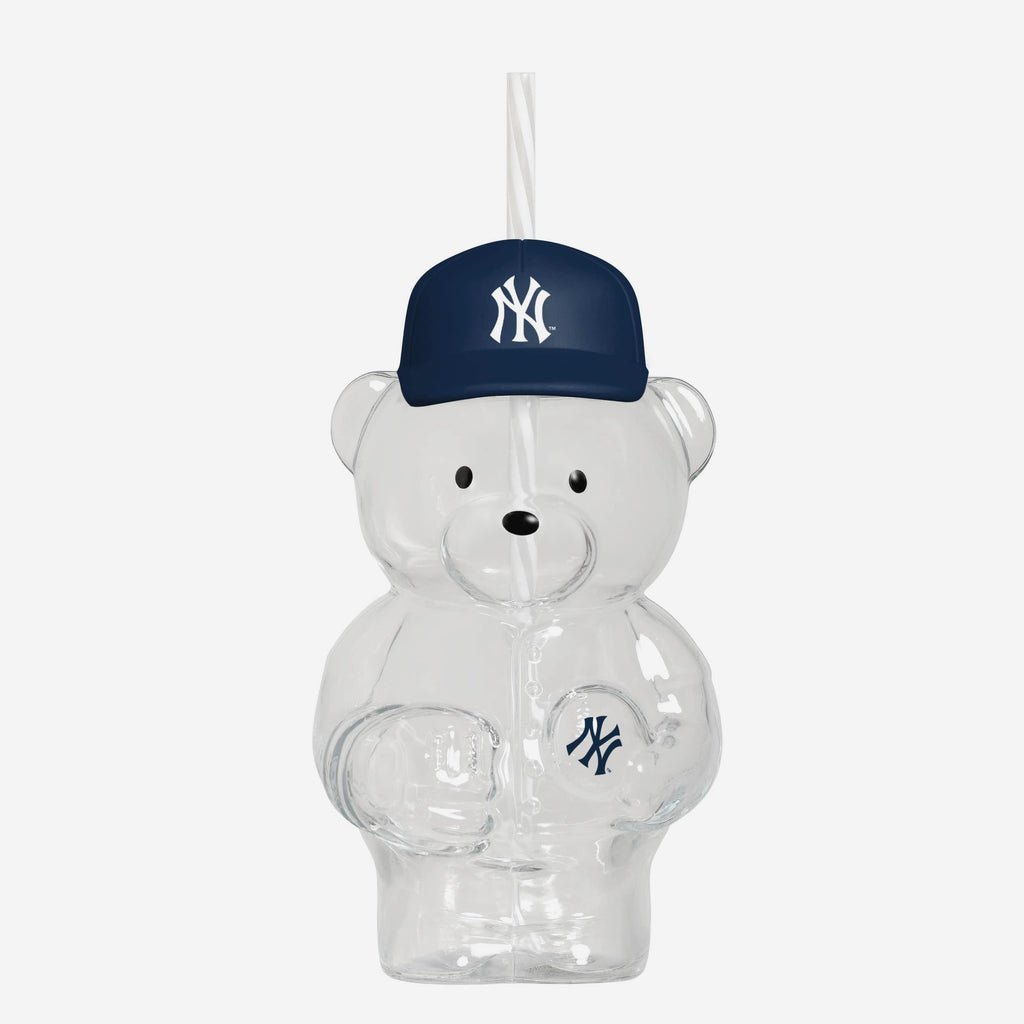 New York Yankees Glass Bear Tumbler FOCO - FOCO.com