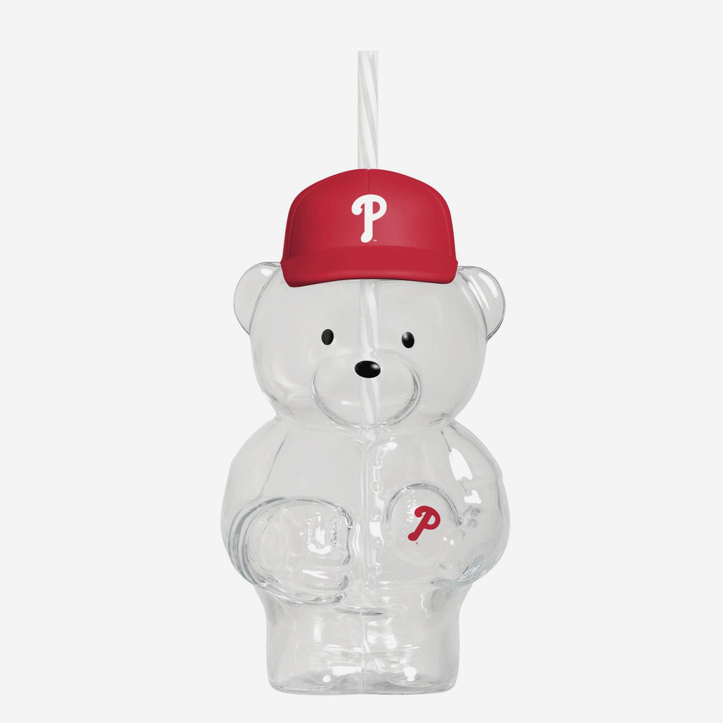 Philadelphia Phillies Glass Bear Tumbler FOCO - FOCO.com