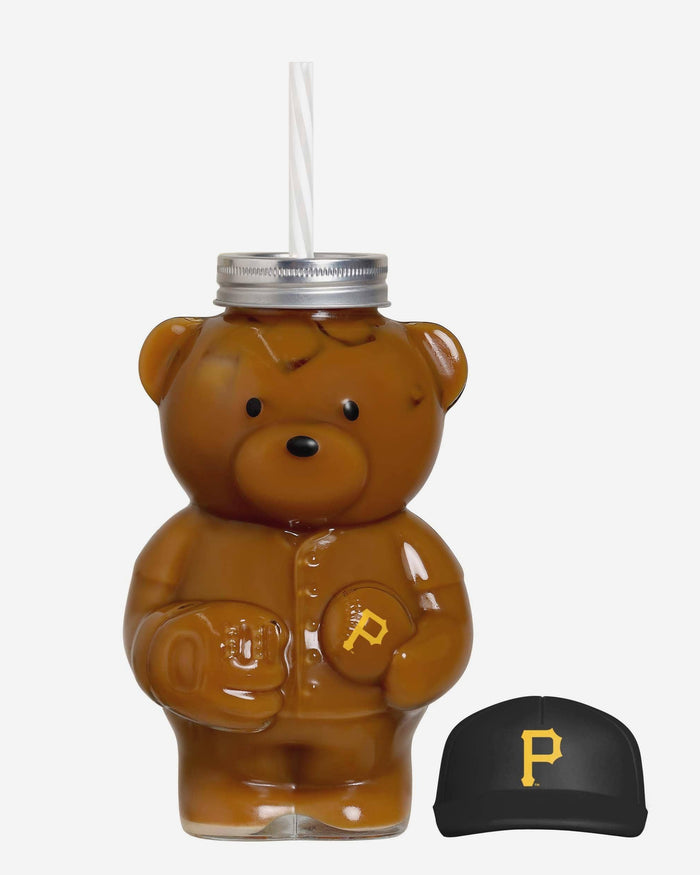Pittsburgh Pirates Glass Bear Tumbler FOCO - FOCO.com