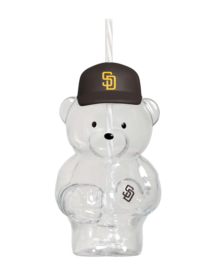 San Diego Padres Glass Bear Tumbler
