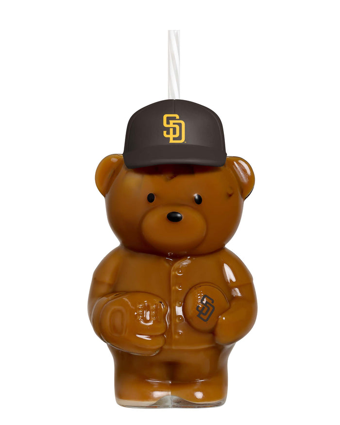 San Diego Padres Glass Bear Tumbler