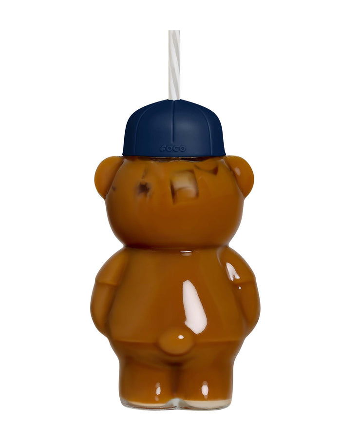 Tampa Bay Rays Glass Bear Tumbler