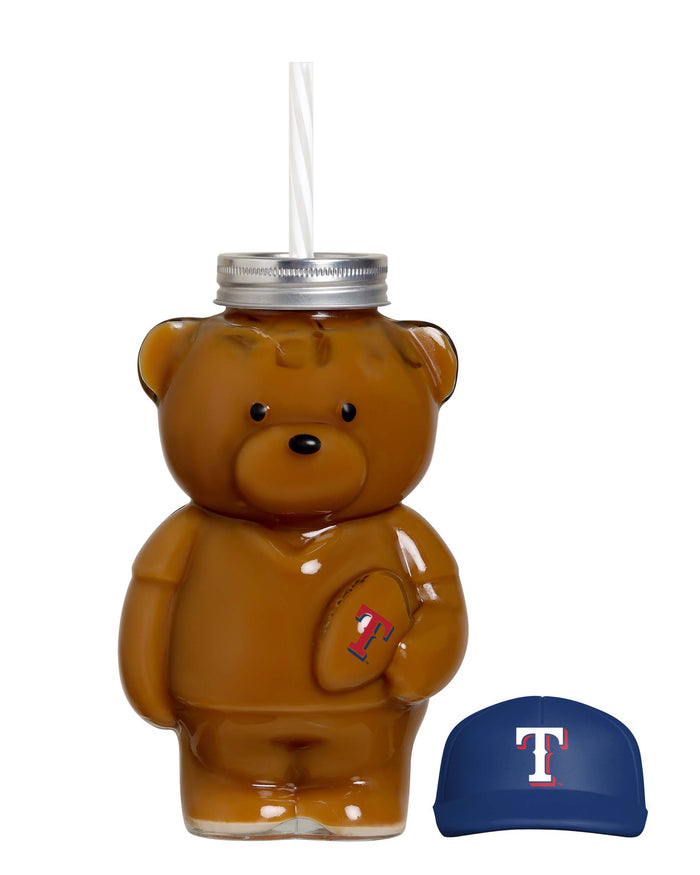 Texas Rangers Glass Bear Tumbler
