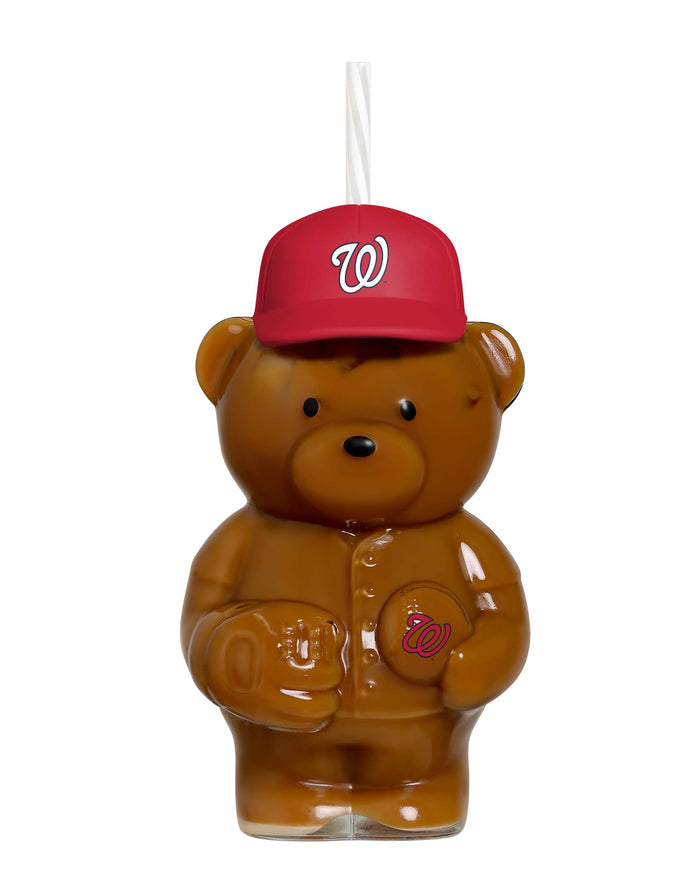 Washington Nationals Glass Bear Tumbler