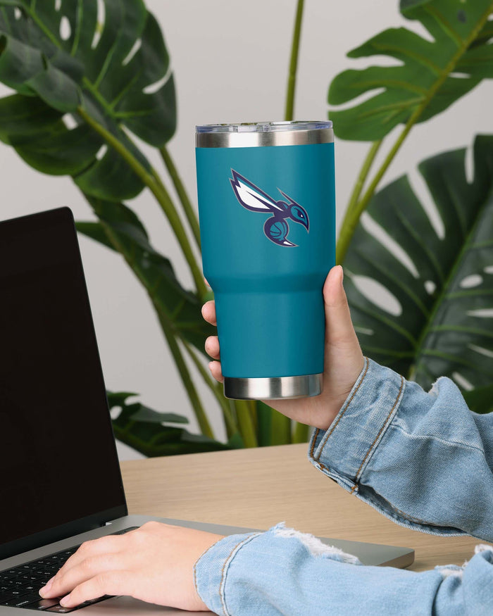 Charlotte Hornets Team Logo 30 oz Tumbler FOCO - FOCO.com