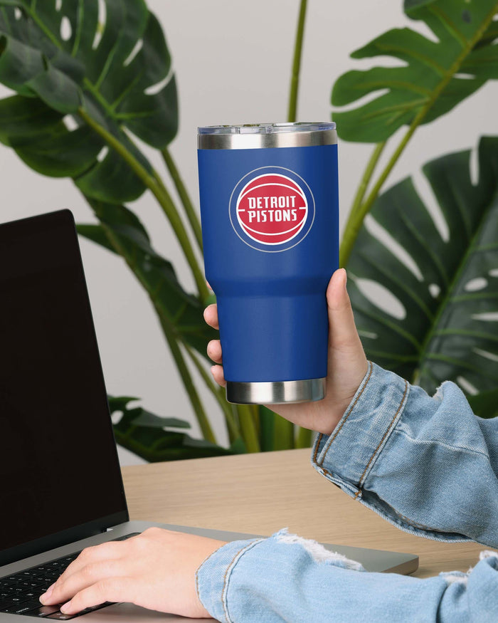 Detroit Pistons Team Logo 30 oz Tumbler FOCO - FOCO.com