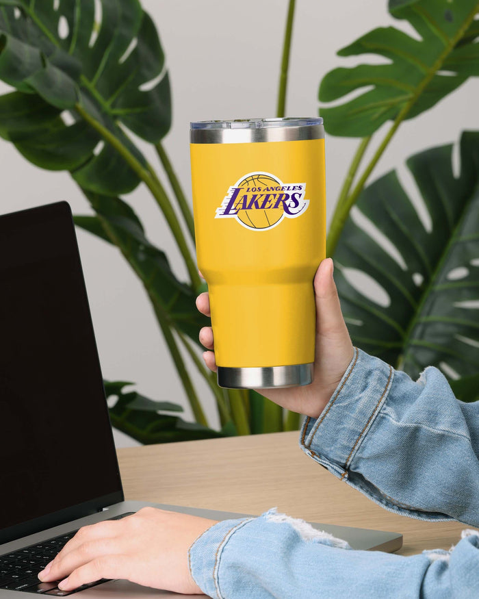 Los Angeles Lakers Team Logo 30 oz Tumbler FOCO - FOCO.com