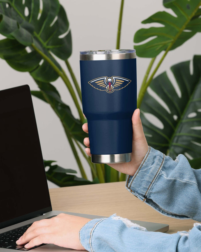 New Orleans Pelicans Team Logo 30 oz Tumbler FOCO - FOCO.com