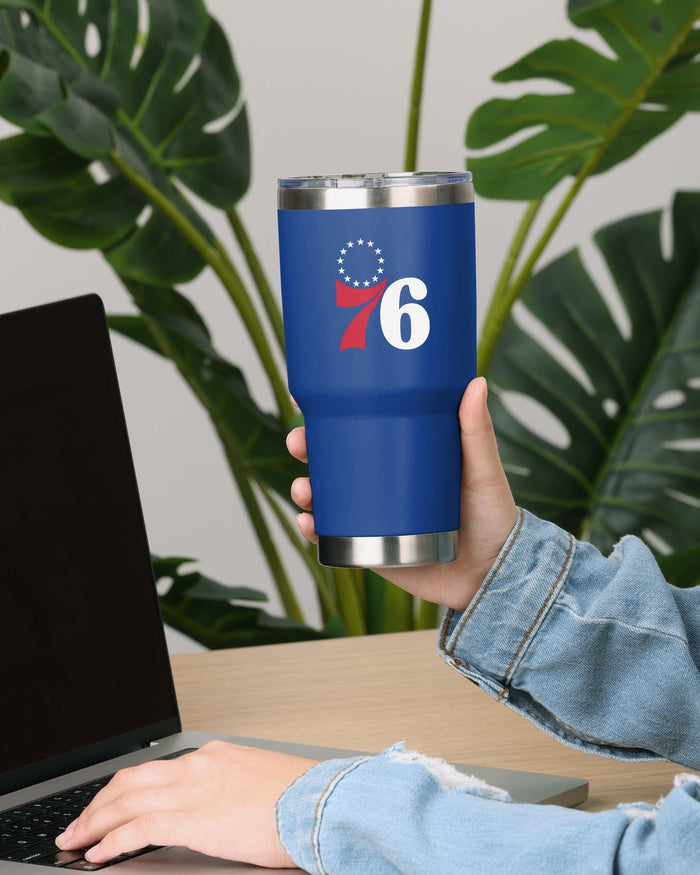 Philadelphia 76ers Team Logo 30 oz Tumbler FOCO - FOCO.com