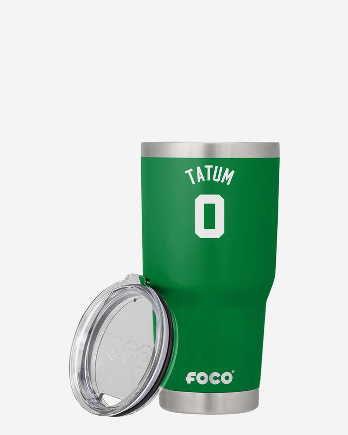 Jayson Tatum Boston Celtics Team Logo 30 oz Player Tumbler FOCO - FOCO.com