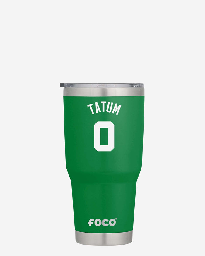 Jayson Tatum Boston Celtics Team Logo 30 oz Player Tumbler FOCO - FOCO.com