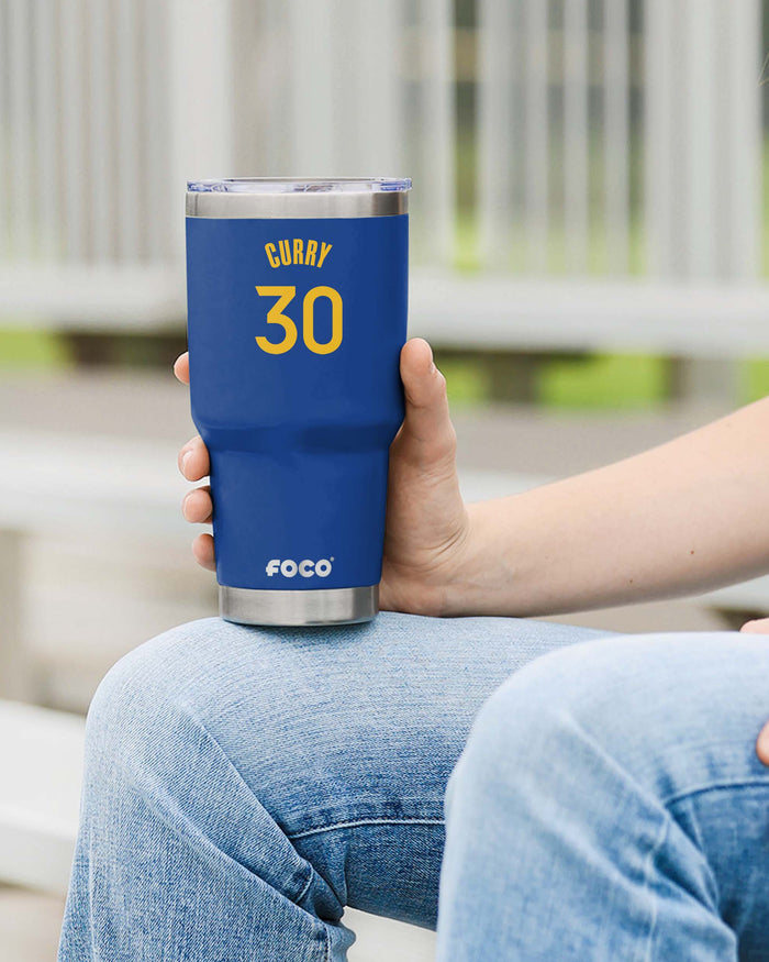 Steph Curry Golden State Warriors Team Logo 30 oz Player Tumbler FOCO - FOCO.com